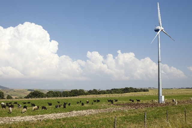 horizontales Windrad mit 10 kW, 20 kW, 50 kW Windräder, Windenergieanlage